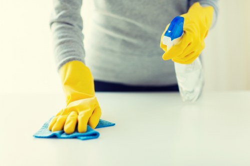 Careful treatment of stubborn fabric stains in a local Stjohnswood home