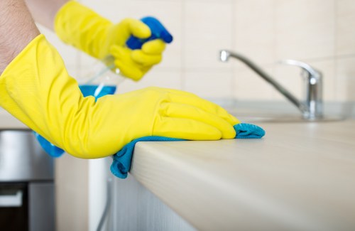 Local oven cleaning for a flat or apartment kitchen in Stjohnswood