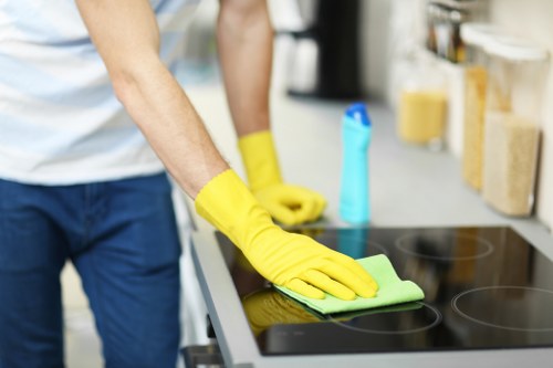 Deep clean preparation for a Stjohnswood residential or commercial space