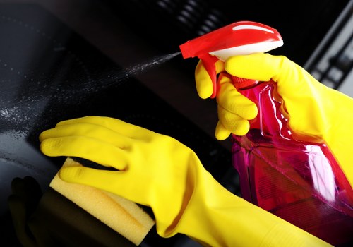 Cleaning hard floors in a Stjohnswood commercial interior