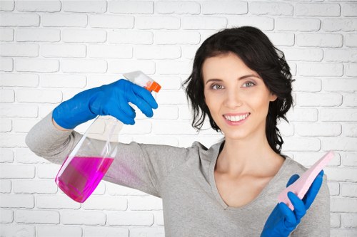 Professional carpet cleaning in a Stjohnswood commercial space
